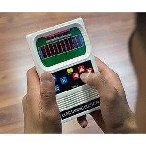 Tiger Electronics  Electronic Football Handheld Game Retro Video Tested Works